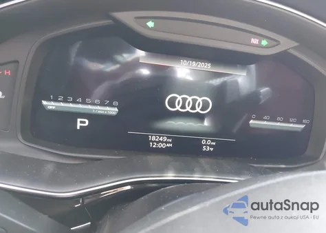 2023 Audi Sq7 Prestige Tfsi Quattro Tiptronic z USA, uszkodzony, nr VIN WA1VWBF76PD021744